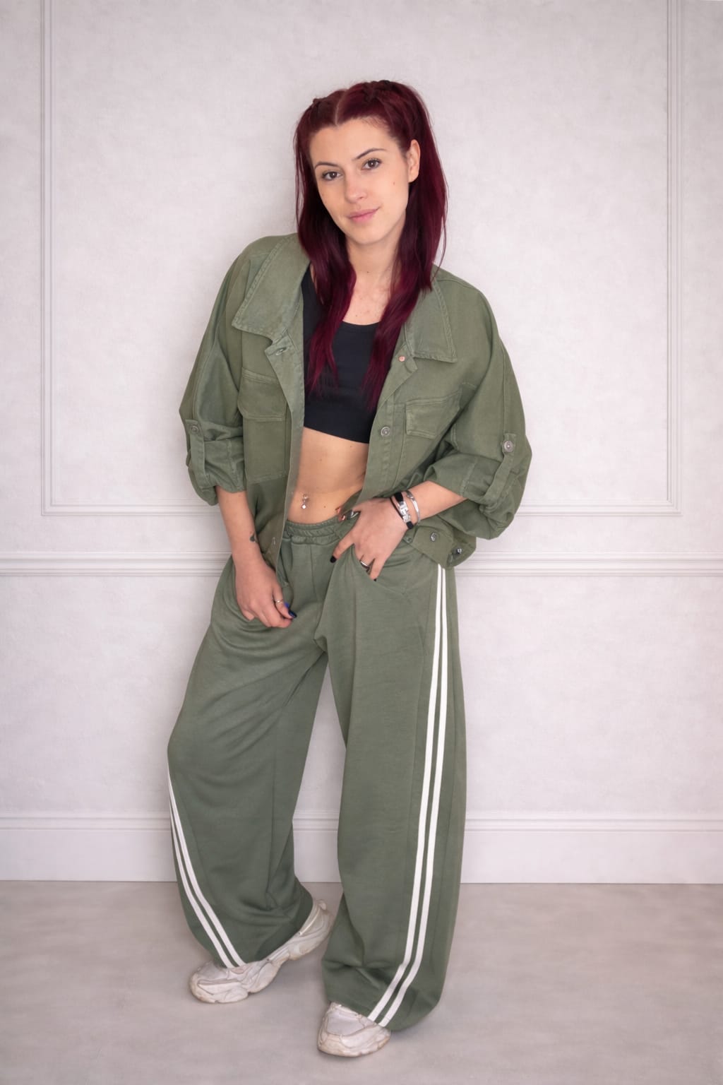 Pantalone Artemide Verde Militare