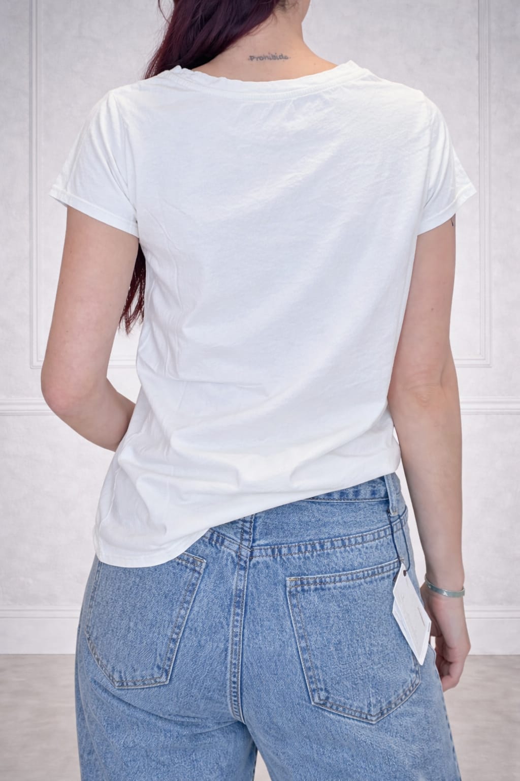 T-shirt Shadow Panna