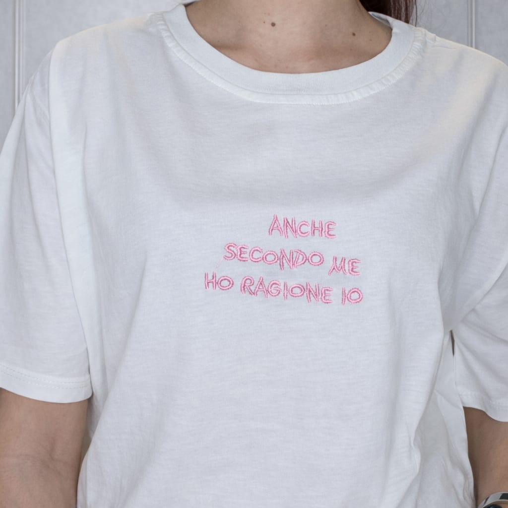 T-shirt Pink Opinion