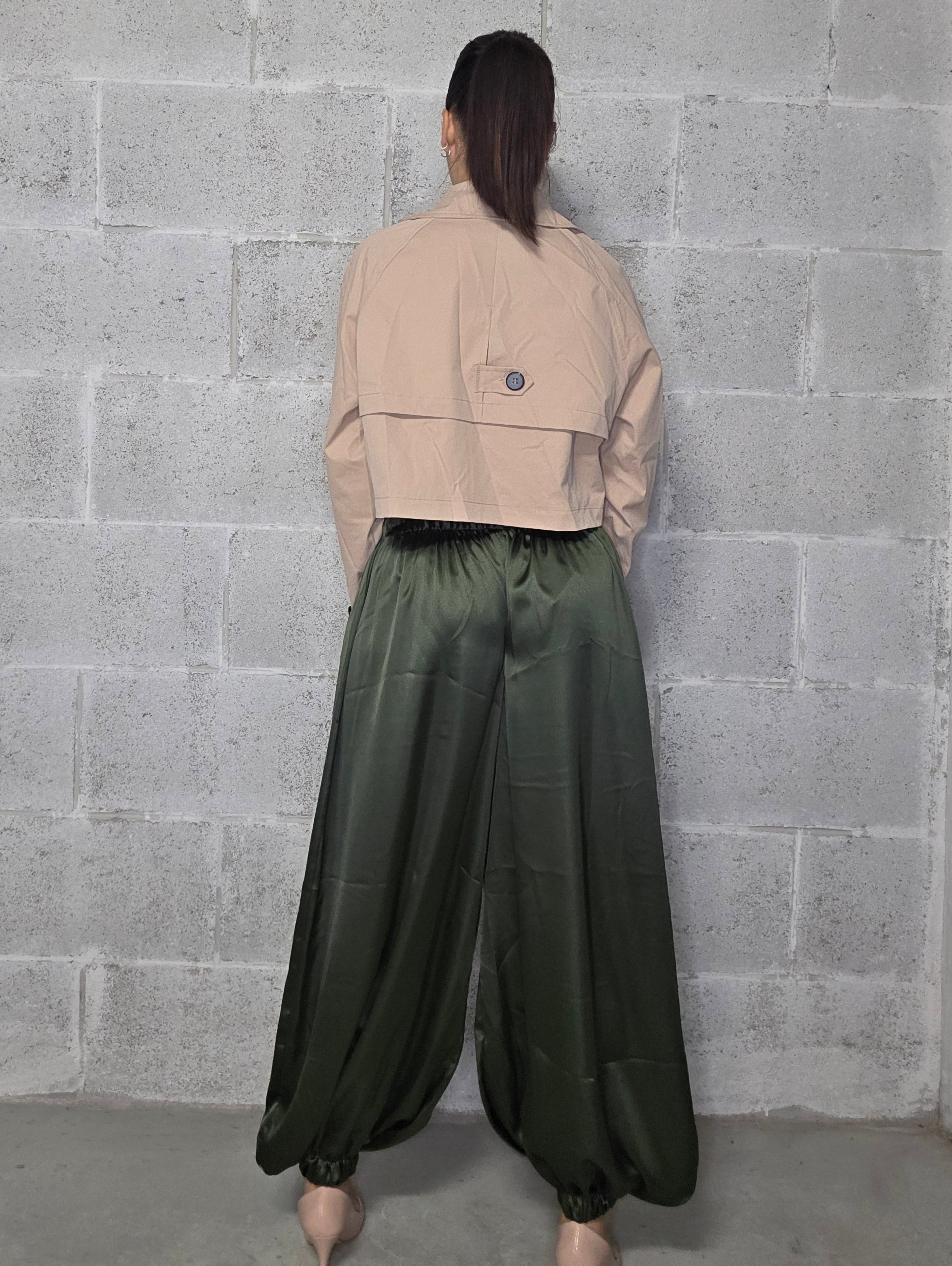 Pantalone Velvet verde