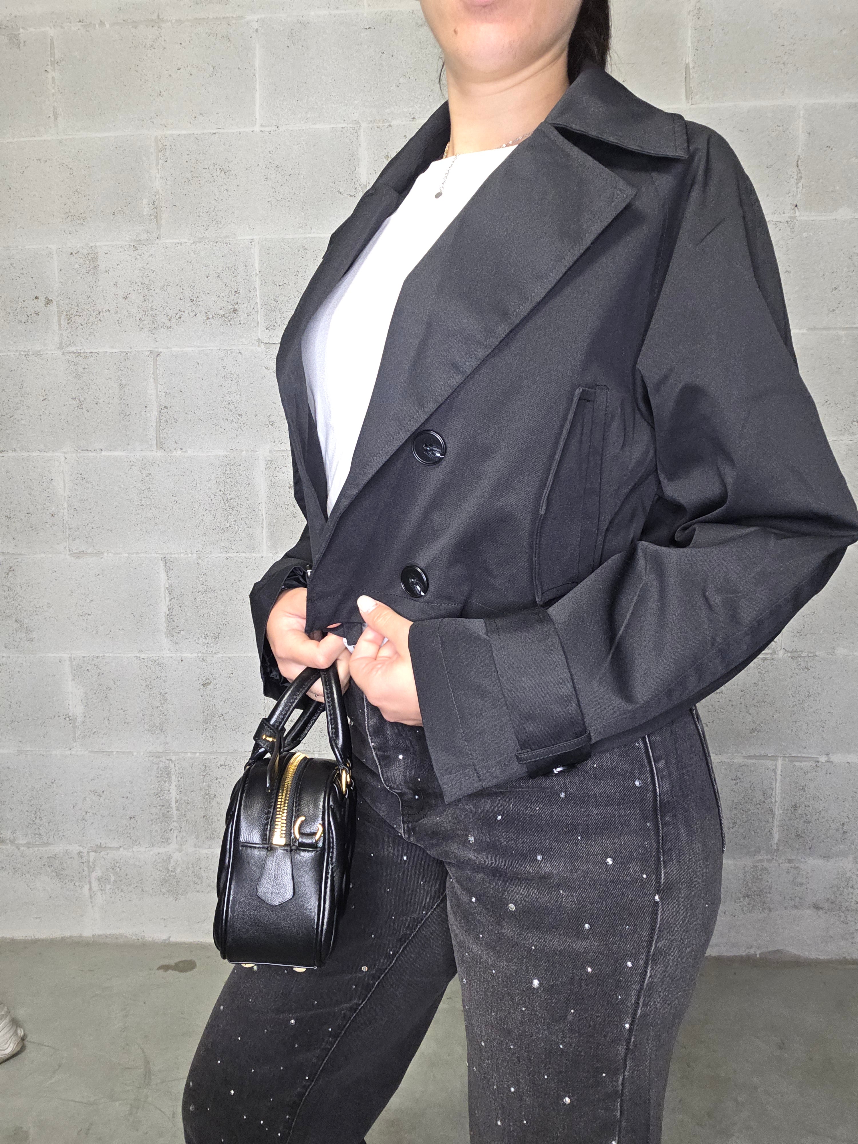 Mini Trench Sahara Nero