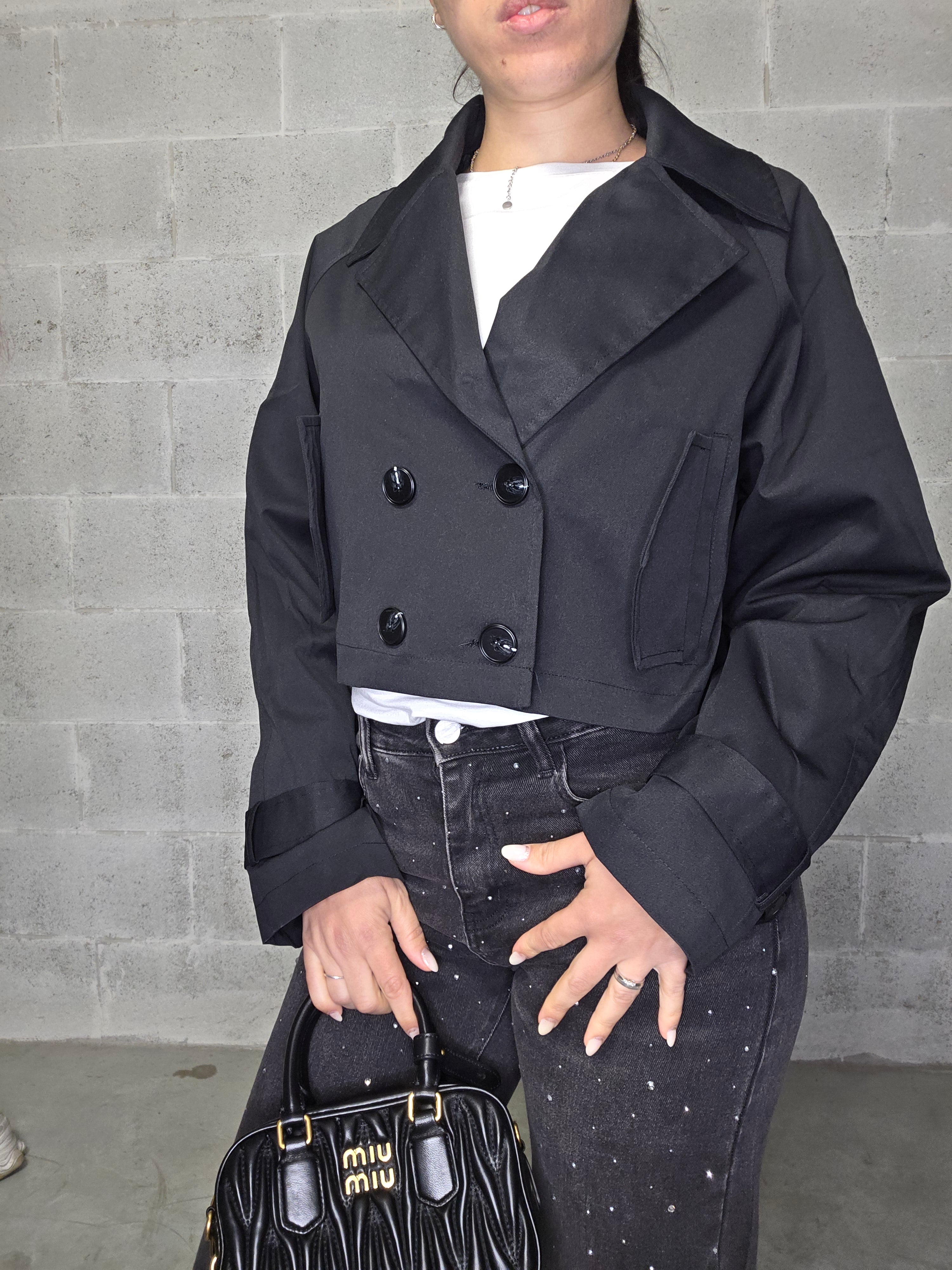 Mini Trench Sahara Nero