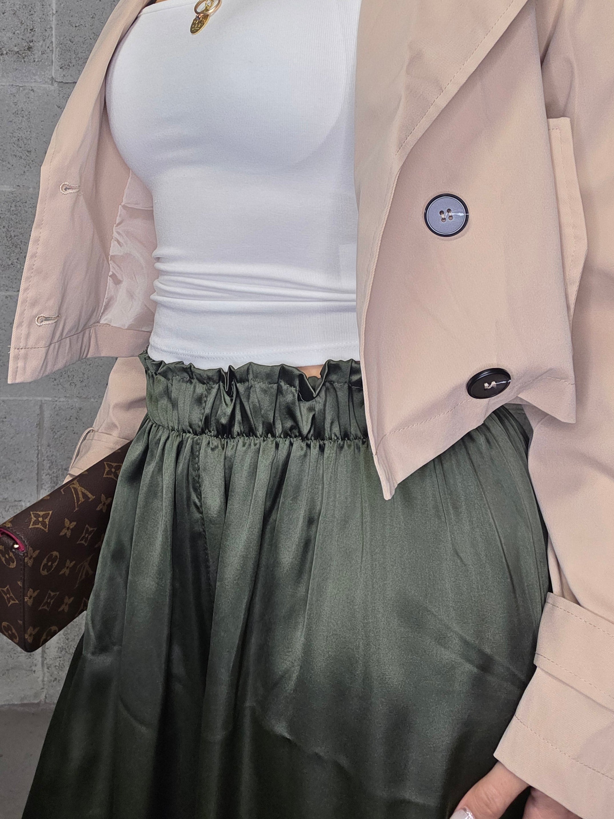Pantalone Velvet verde