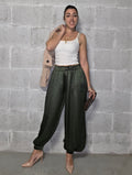 Pantalone Velvet verde